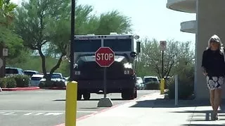 Walking back from the store