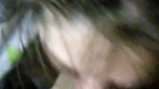 Hot blonde slut sucking some fat cock