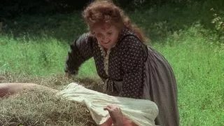 Mature actress kissing a cock