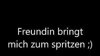 Girlfriend brings me to come