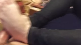 My gfs sexy feet!