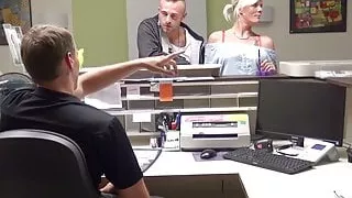 GERMAN Doctor Seduce Teen and Boyfriend to Fuck in Hospital