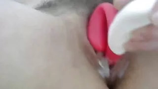 girl friend playing with her self