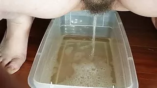Hairy Pussy Pissing Hard
