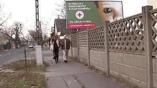 Knocked up redhead sucks and fucks