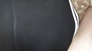 Having fun with girlfriend