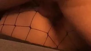 Hairy Danish wife anal creampie