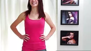 Redhead teen Macy Monroe pounded and facialized in casting