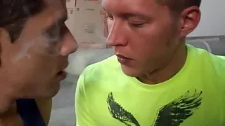 Chainsmoking jock Bobby Hart fucking after blowjob