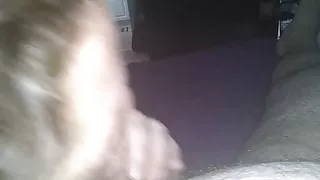 pov blowjob von gwen sperma im mund