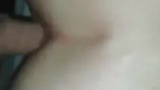 Cute babe has anal sex