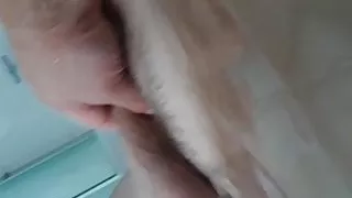 Playing With My Big Cock in the Bath