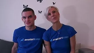 Czech Milf Espoir has randy young boyfriend. She enjoys esch