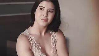 Charming young woman hammered hard and fast by her man