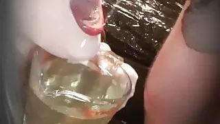 Blowjob and piss