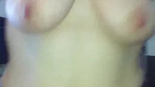 Topless Girlfriend In Satin Panties Bouncing On Me