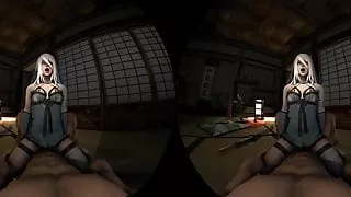 2B's Cowgirl Coronation VR Porn Video