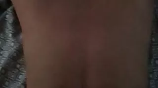 Tight white pussy getting fucked from behind