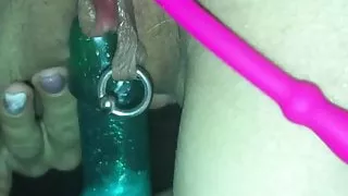 Lovense lush play with my pierced Russian slut wife