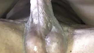 Masked Whore riding dick