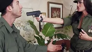 Big TITS in uniform - Savannah Stern Jordan Ash - Dictator