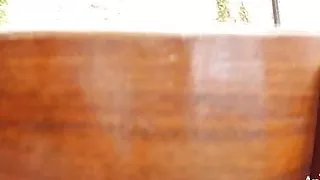 Hung Trans Angeles Cid modeling high heels