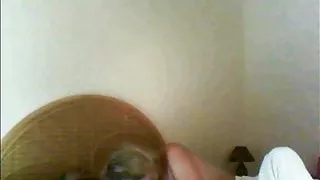 mi russa mujer comiendo mi polla