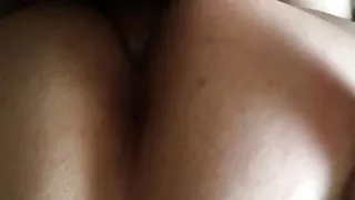 Creaming on his cock