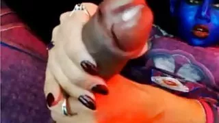 perfekte Shemale großer Schwanz großes Sperma