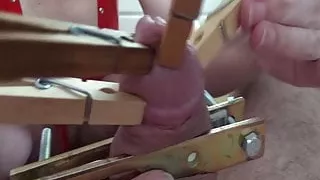 Klammern an der Eichel