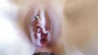 taking big black cock in her ass