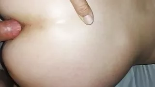 Anal doggy milf late night trimmed pussy