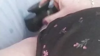 BBW shows how wet her pussy gets