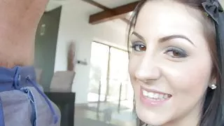 Meg Magic deeply analized in gonzo scene by Ass Traffic