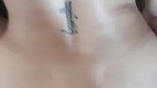 Doggy style blonde wife