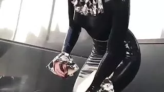 Sexy Hijab woman - Muslim - Hijabi - Latex