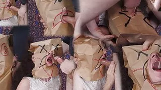 One Mouth, Many Faces: rough gagging and rimjobs