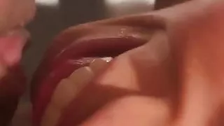 Freundin auf oeffentlichem Klo ins Maul gepisst!