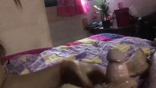 Big Dick Guy gets a Massage Part 2  The lights are on