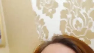 Hot Brunette Babe Get Load Of Cum On Her Face