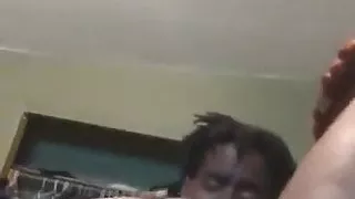 BBC eats her black pussy