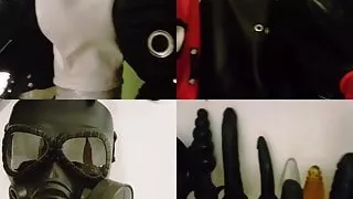 BDSM masks and anal toys