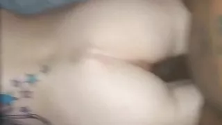 Super skinny white girl gets destroyed