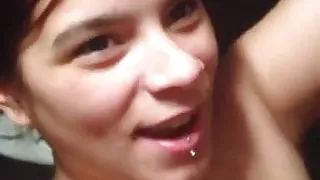 Messy Facial Cumshot