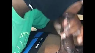 Maskedwhore deepthroat a BBC