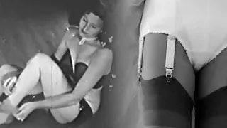 Monochrome Pinup Lingerie 2