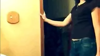 Bathroom Masturbation on Table