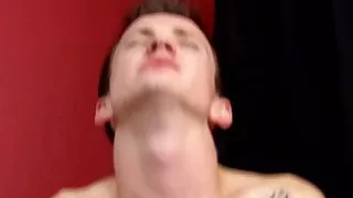 Big dick twink gets his ass paddled and fucked raw