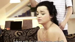 Old and young lovers have spontaneous sex