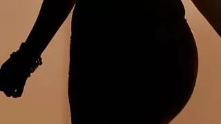 Mata Hari teases you with her dancing